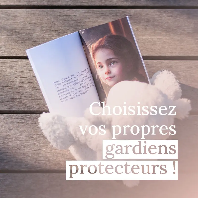Gardiens du Sommeil | Livres enfants afin de surmonter les angoisses et les peurs de la nuit pour retrouver un sommeil apaisé : Choisissez vos propres gardiens protecteurs !